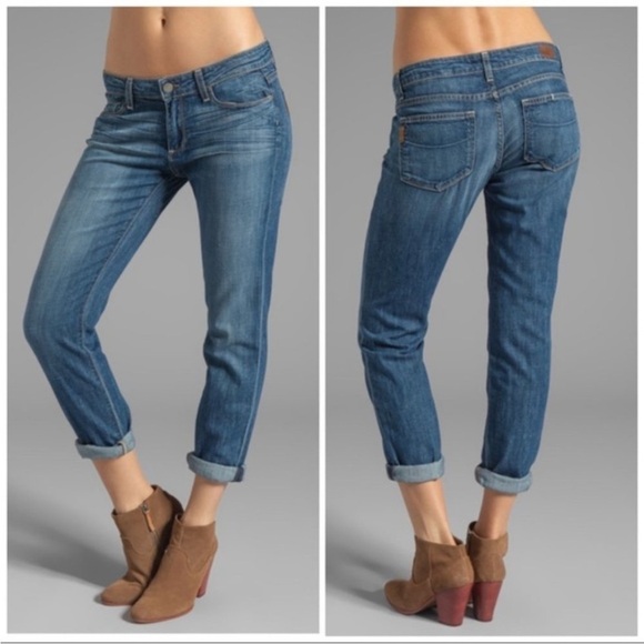 PAIGE Denim - Paige Jimmy Jimmy Skinny Tigerlily Jeans Sz 28